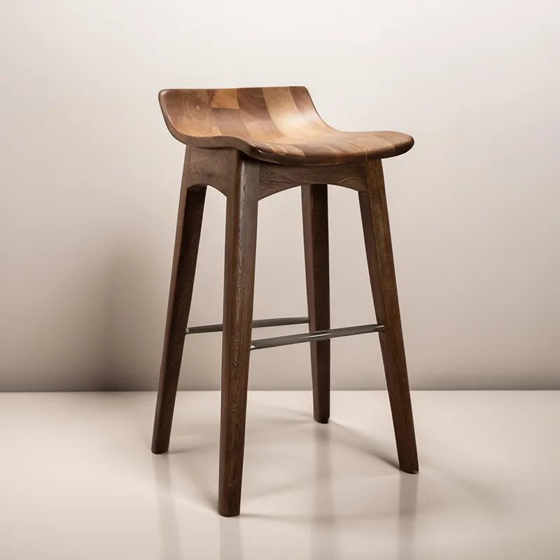 Elegancia Curvilínea en Asientos de Altura.