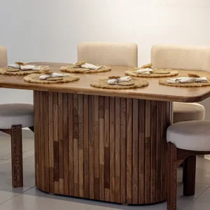 MESA COMEDOR EBANO SUIZO